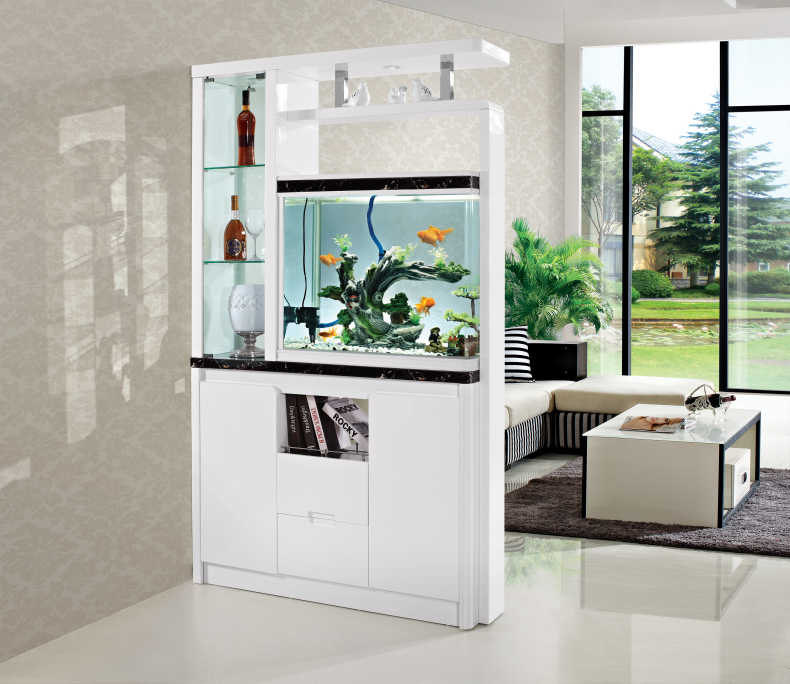 淮木门厅/玄关柜537797822824 淮木现代鱼缸隔断柜屏风客厅玄关鞋柜厅