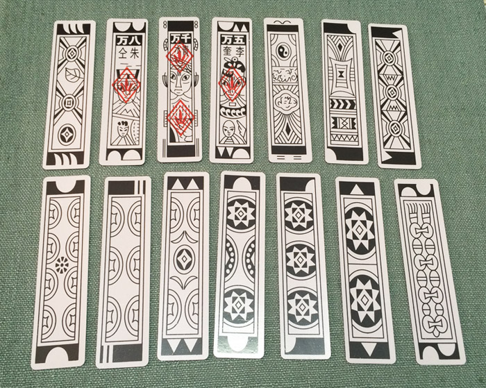 大号老年人娱乐塑料牌人物牌老牌麻将纸牌长条牌山东牌扑克牌 长版*