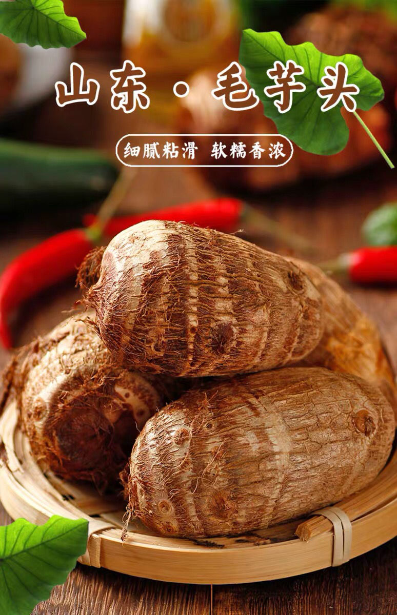 山东芋头新鲜小毛竽头仔25kg粉糯芋艿子农家蔬菜现挖牛奶香芋