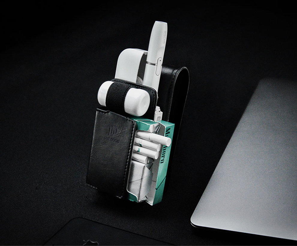 卡士盾万宝路iqos电子烟保护套便捷收纳iqos二代三代电子烟皮套通用深