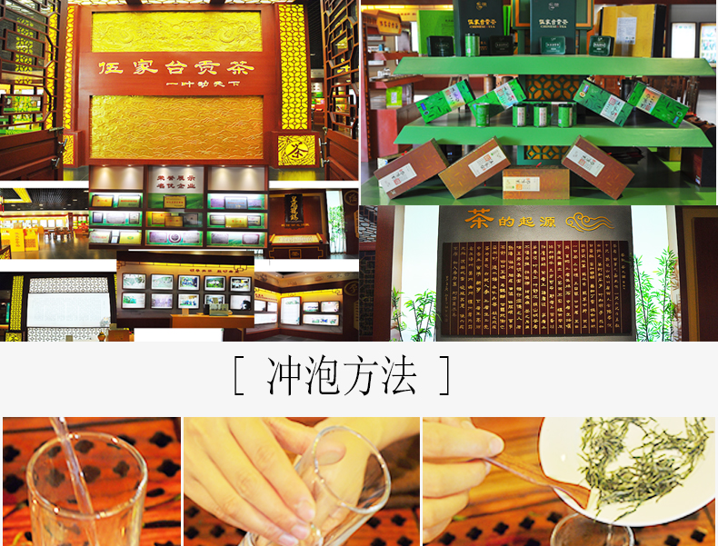 【中华特色】武汉馆 伍家台贡茶特级绿针2号100g新茶袋绿茶 茶叶 恩施