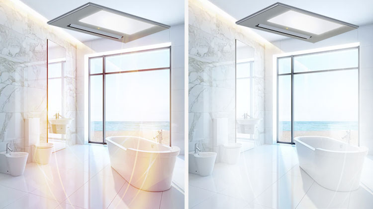 kohler科勒浴霸净暖机供暖两色灯光浴室照明智能遥控调节风向多功能