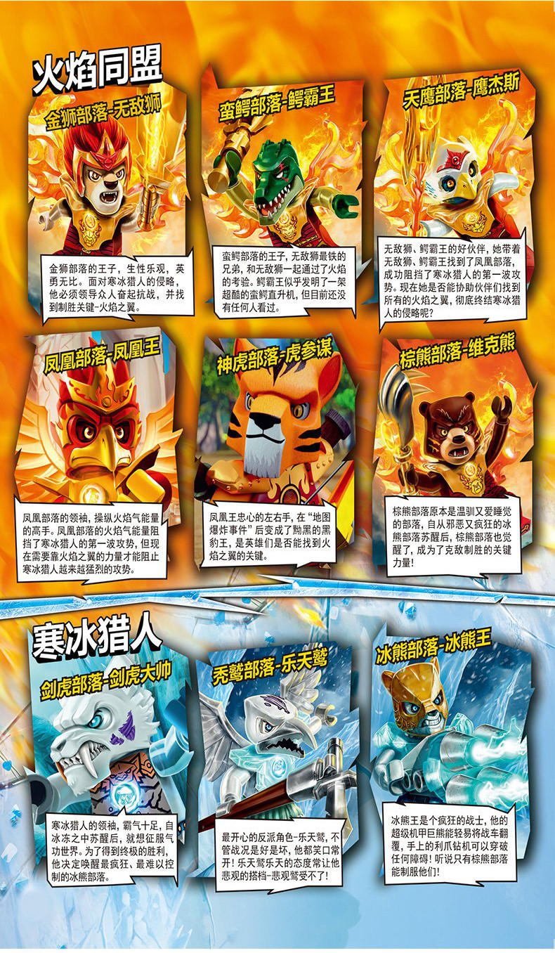 乐高lego益智拼插积木气功传70226象女王的极冻要塞7岁