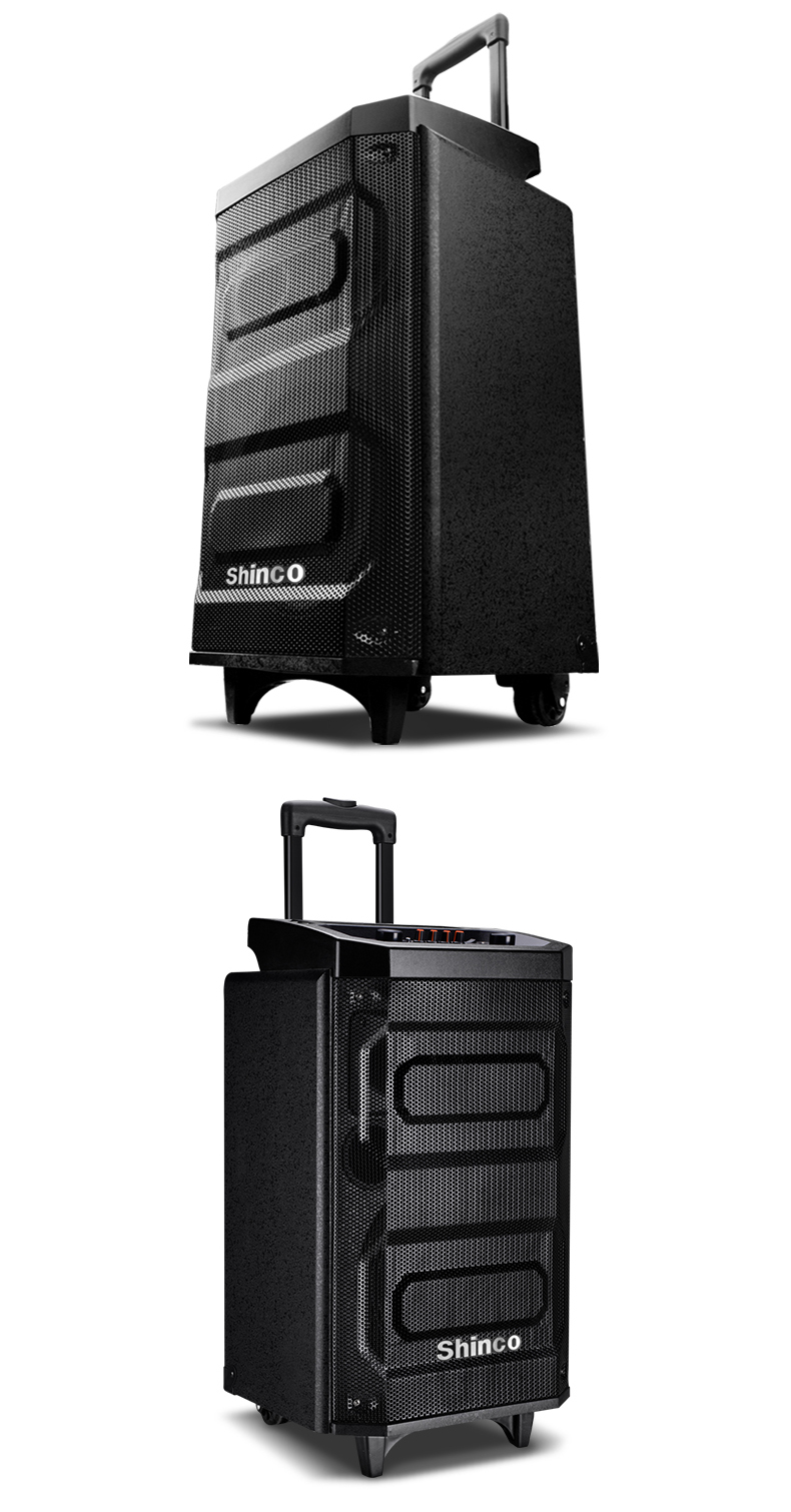 新科f11大功率广场舞音响拉杆音箱移动便携式户外吹拉弹唱三分频