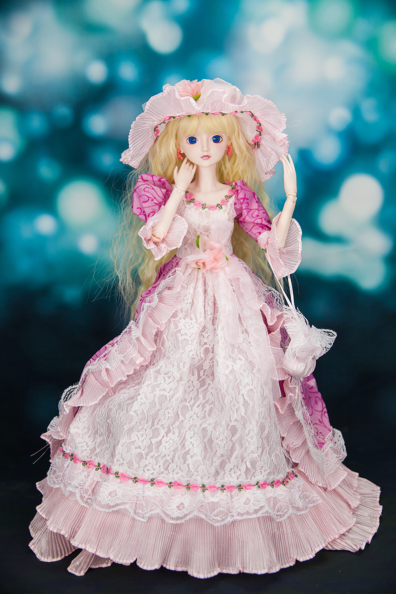 正品叶罗丽娃娃公主系列维多利亚60cm能化妆人偶玩具关节可动包邮