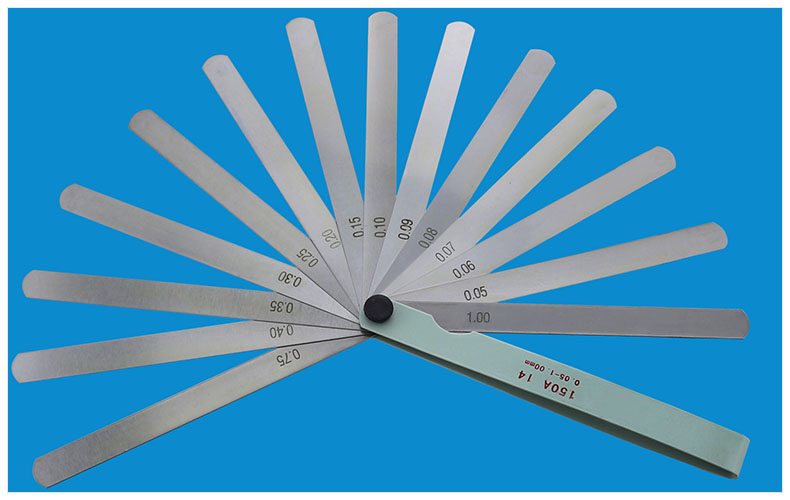 高精度不锈钢塞尺间隙尺厚薄规塞规公英制塞尺002100m