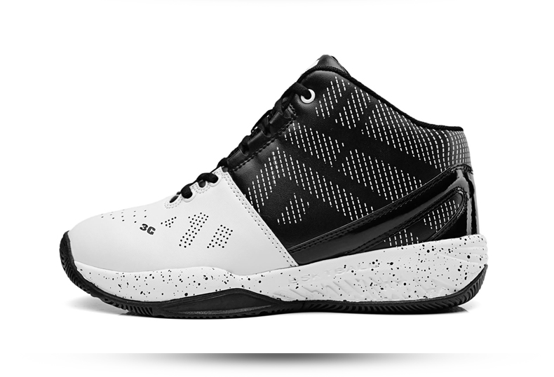 奇安达篮球鞋男2017年秋新款高帮运动鞋透气缓震耐磨球鞋男战靴鞋子