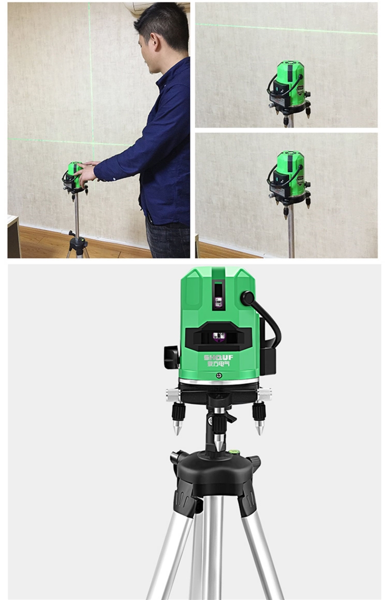 强光水平仪绿光高精度投五自动2激光室外平水5红外线蓝光水准 万倍