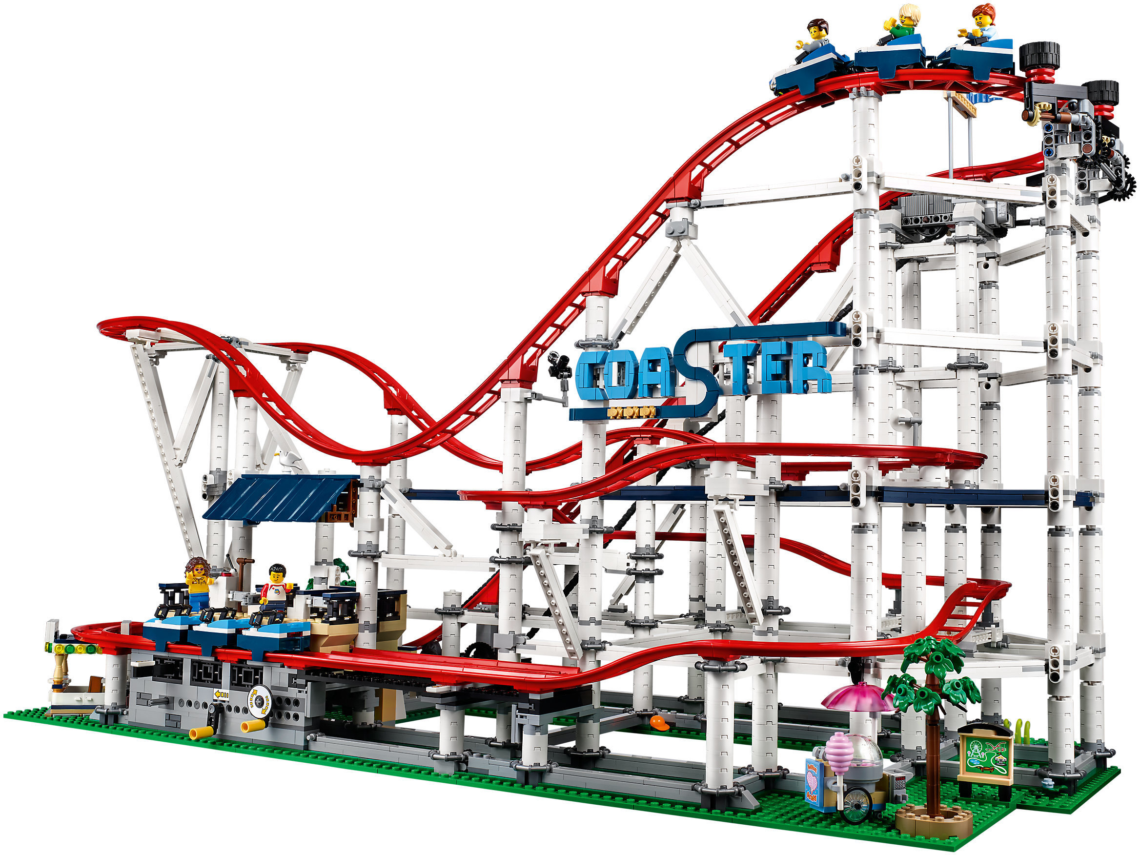 乐高(lego)creator 创意百变 高手大型过山车 10261 塑料积木玩具4124