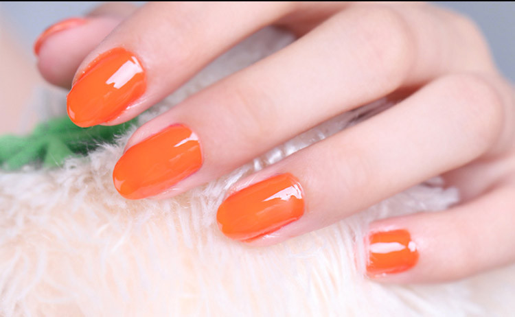 opi指甲油环保美甲指甲油15ml橘色系持久恒彩艳丽红