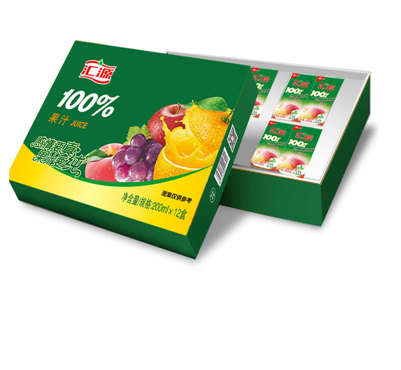 精品礼盒汇源100桃汁200ml12盒