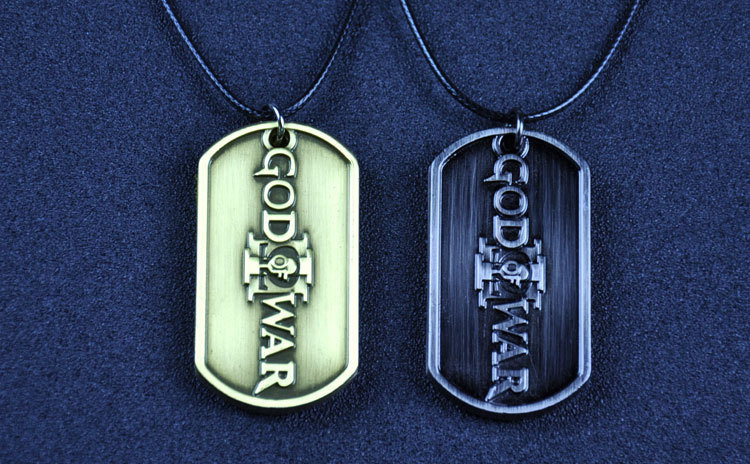 godofwar3战神3狗牌项链钥匙扣挂件ywjy0040送女朋友七夕情人节礼物