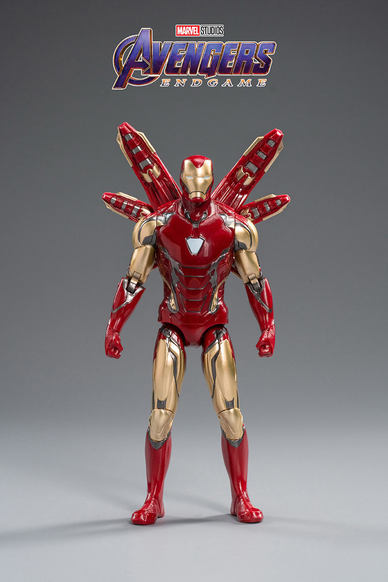 中动玩具16050814寸mk85钢铁侠漫威手办复仇者联盟关节可动手办玩具高