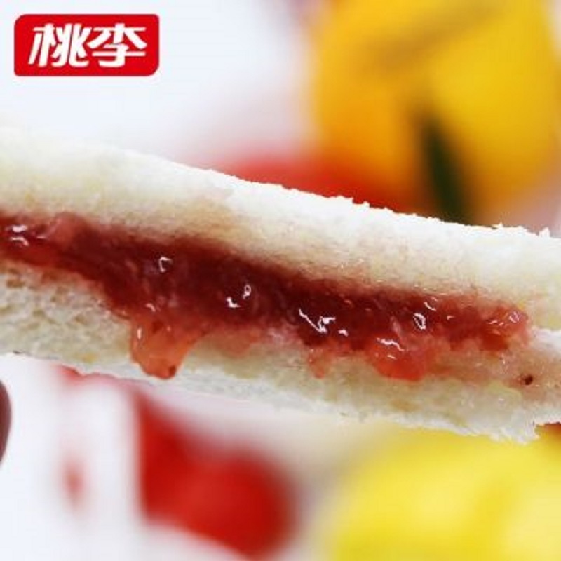 桃李口袋三明治草莓酱馅110g