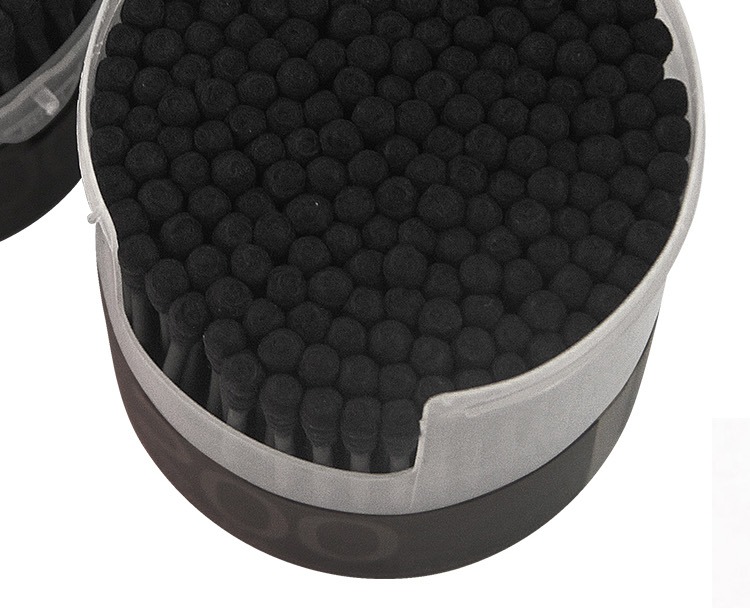 定制黑色1次性棉签双头清洁挖耳朵棉棒棉签组合装