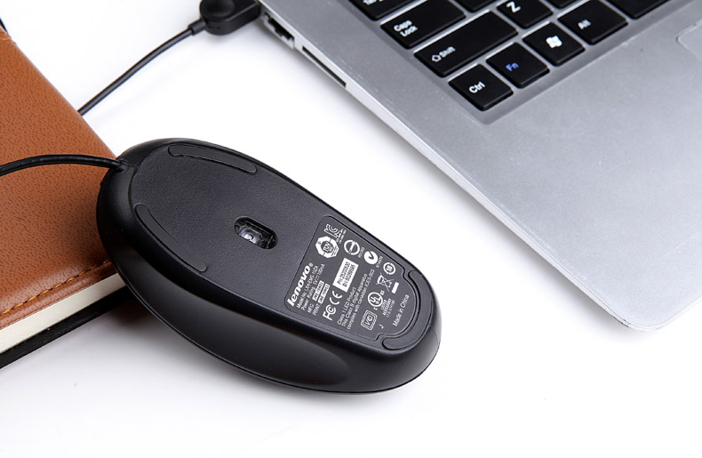 联想有线鼠标usb办公网吧游戏台式机笔记本电脑大鼠标原装正品10za