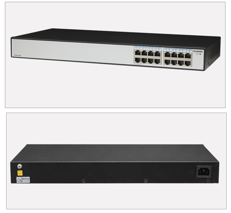 华为huaweis170016r16口百兆机架式非网管交换机厂家联保3年