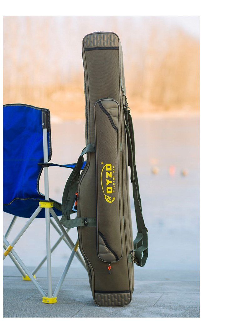 特惠12米四层渔具包80cm三层海竿包大肚包鱼竿包鱼具包杆包鼓包