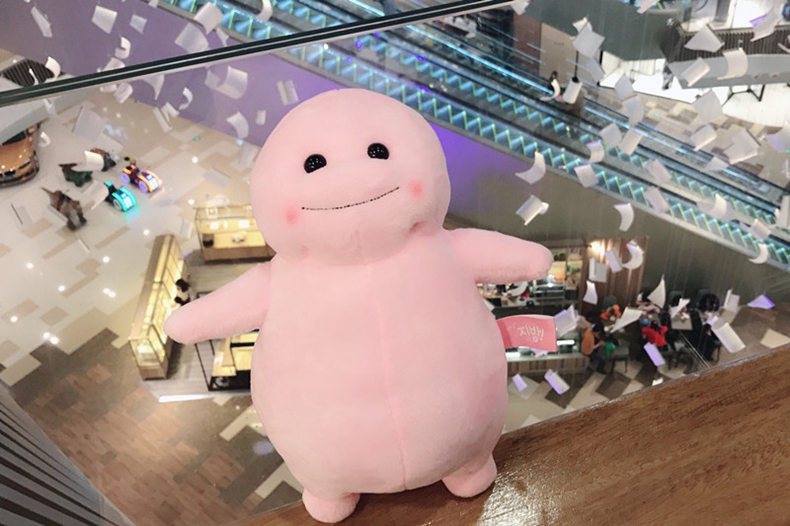 中天乐卡通超萌可爱脂肪君公仔毛绒玩具人气拍照玩偶生日礼物女