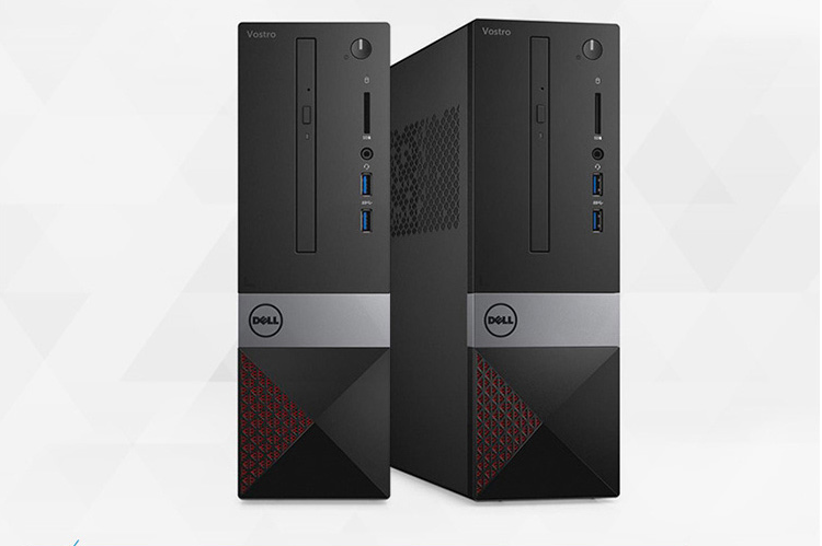 戴尔dell成就vostro326824n8台式商用电脑23寸显示器i574004g1t集显黑