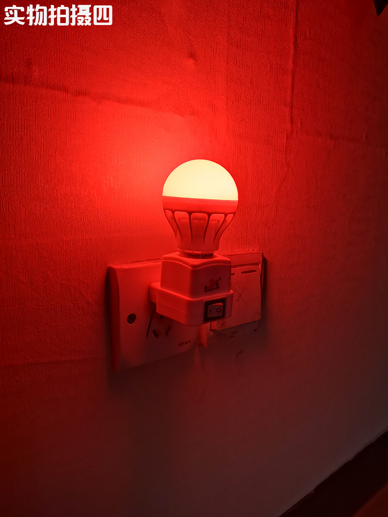 迪鲁奥(diluao)led照明/光源其他 浪漫情小灯泡红灯led红色灯暗灯螺口