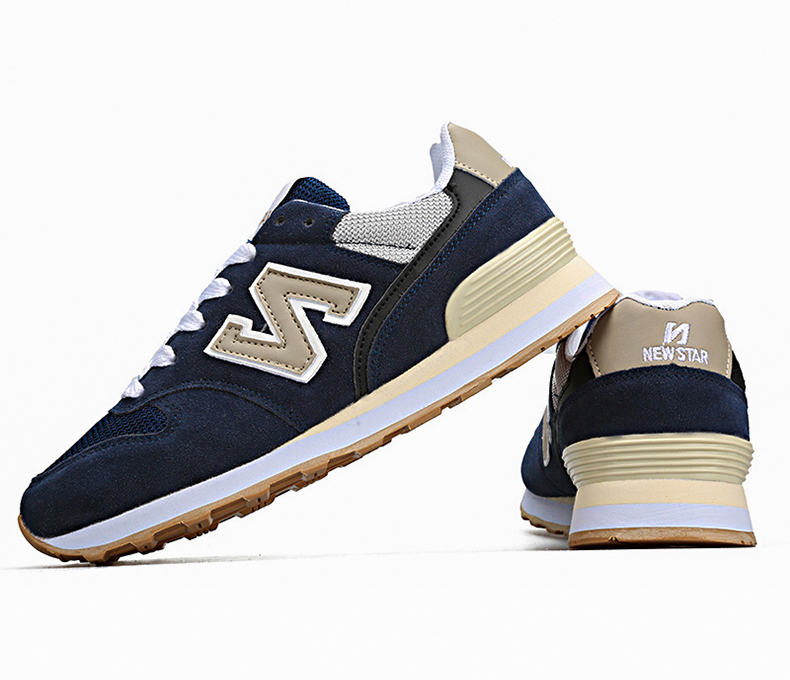 明星同款运动鞋女平底圆头绑带拼色跑步鞋韩版百搭学生n字鞋休闲板鞋