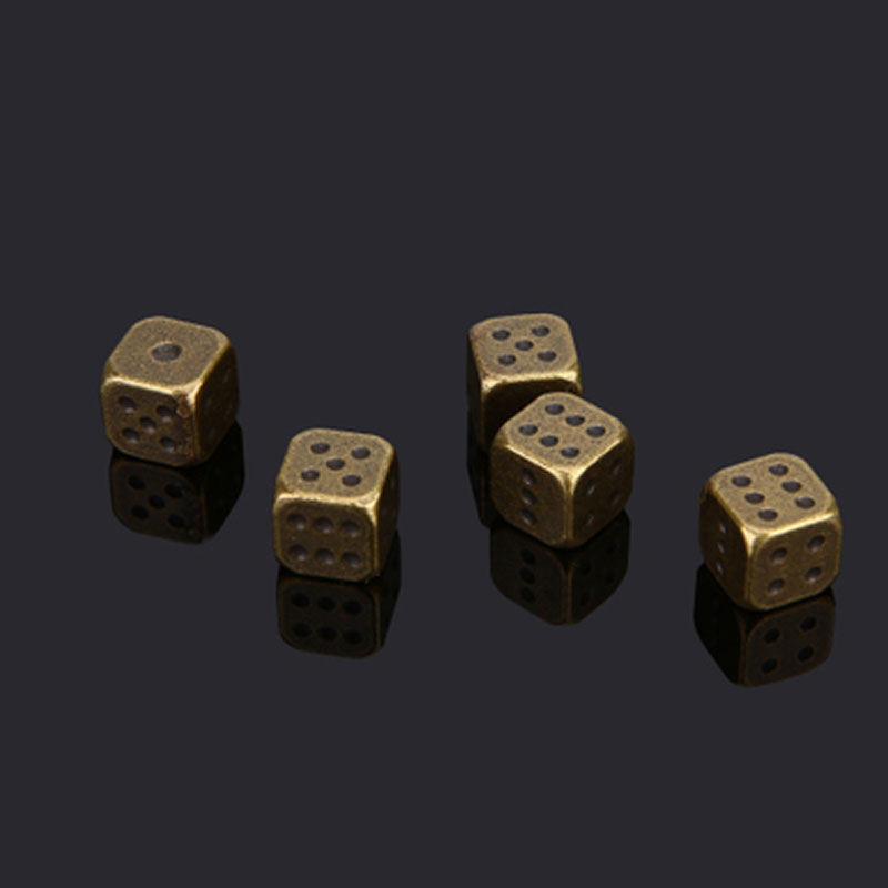 单个颜色随机发骰子筛子酒吧用品ktv麻将棋牌色子骰子色粒桌面游戏