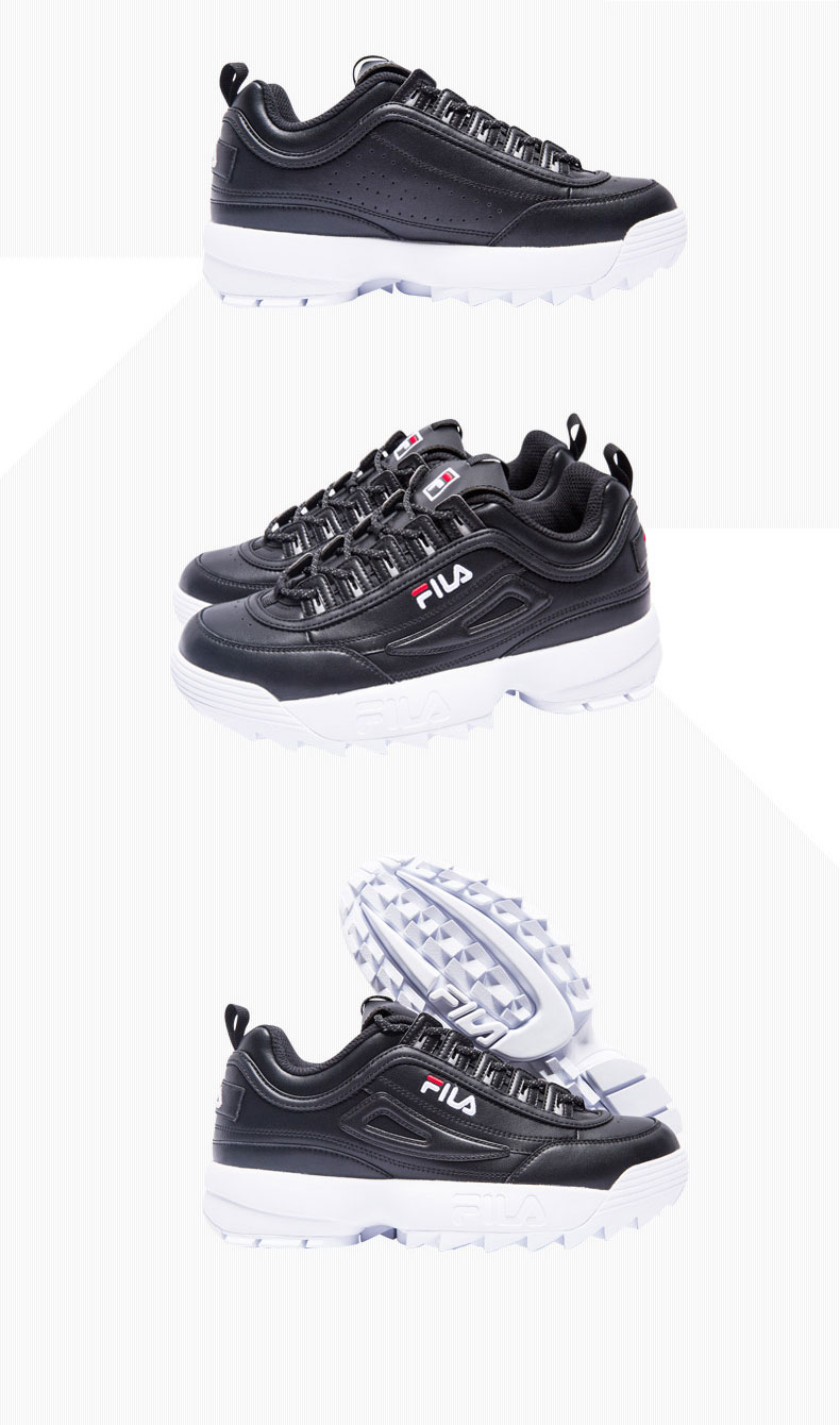 fila斐乐破坏者2代男女鞋新品复古时尚休闲耐磨皮面潮运动