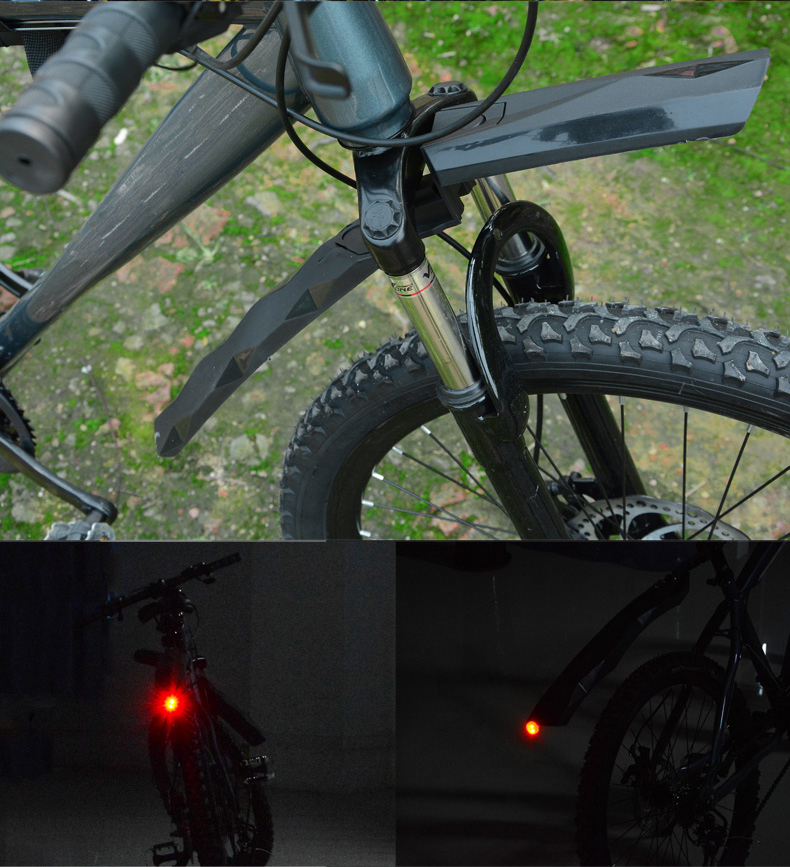 自行车挡泥板山地车配件单车死飞挡泥板挡雨板挡泥瓦骑行装备通用