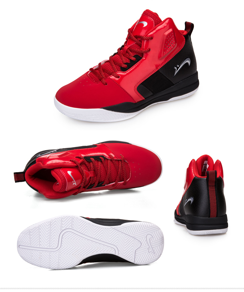 贵人鸟 篮球鞋男 运动鞋男鞋 高帮高弹减震耐磨战靴透气战靴