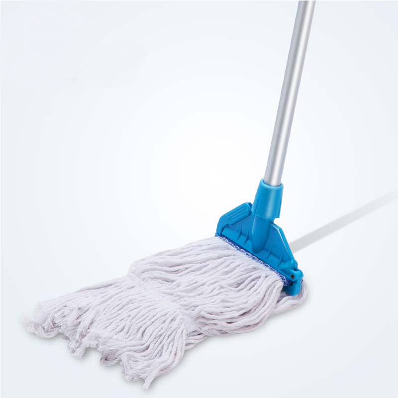 小海牛杆长120cm拖头28cm长拖把不锈钢杆保洁拖把吸水拖布蜡拖把纯棉