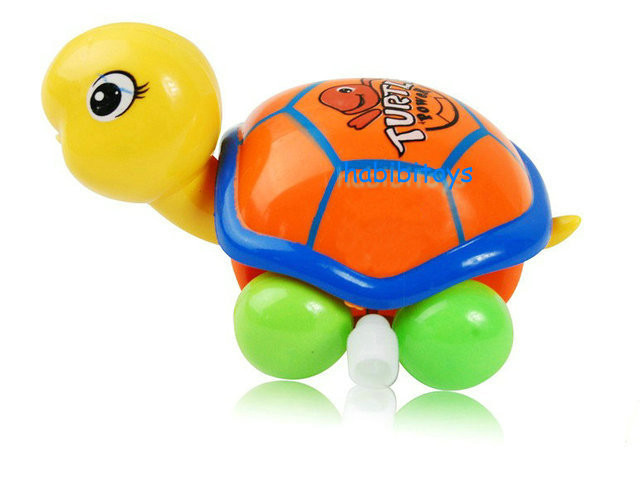 头尾会摇上链发条小乌龟儿童宝宝早教玩具批发0136个月岁01