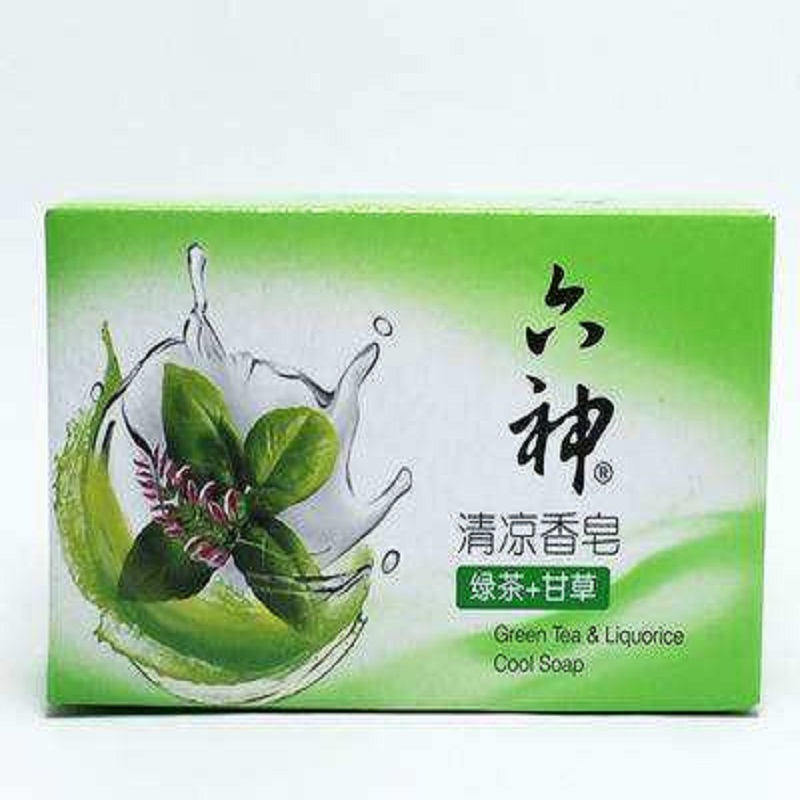六神香皂 六神清凉香皂绿茶 甘草)90g【价格 图片 品牌 报价】-苏宁