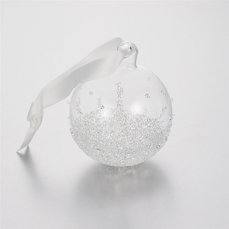 施华洛世奇玻璃圆球水晶球圣诞室内挂饰挂件车挂5135