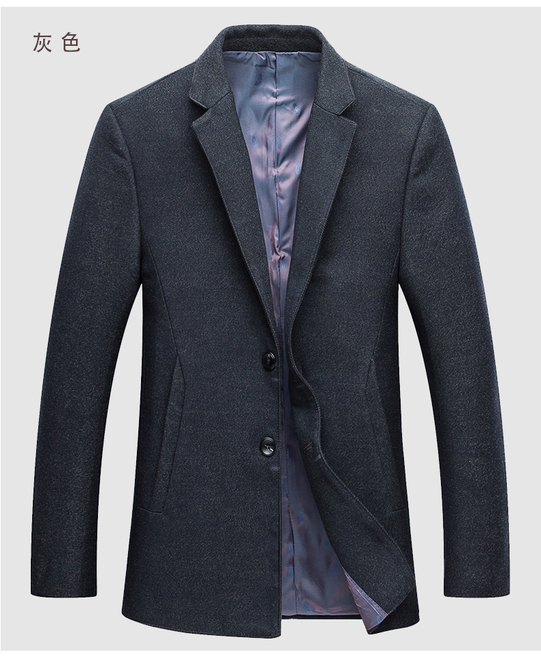 雅鹿男装西服男春秋装新款韩版修身单西商务休闲中年小西服男士外套