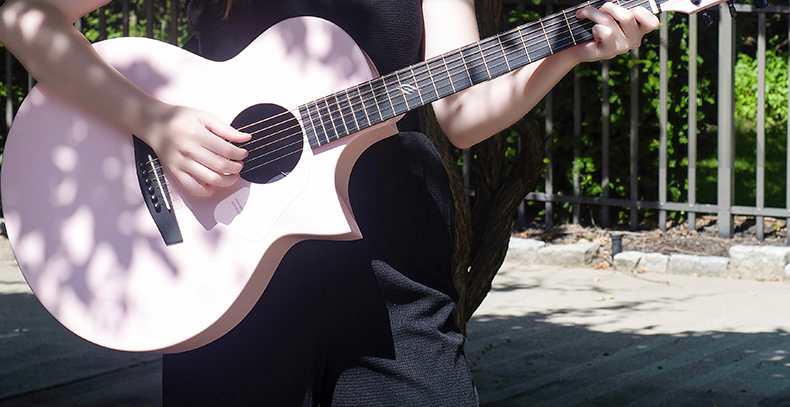 恩雅自营(enya)nova g / na 全新款 碳纤维全单吉他 41英寸初学者民谣