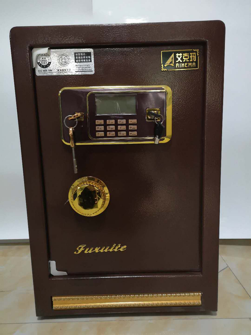 福瑞特frt保险柜60半电红铜色密码锁403662cm