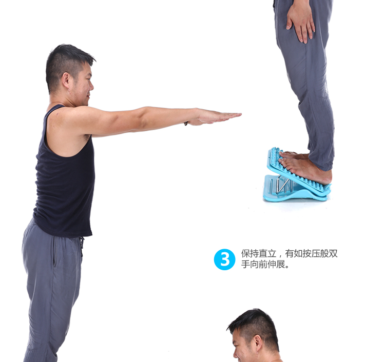 家用健身折叠拉筋板斜踏板站立斜板抻筋拉筋凳小腿拉伸康复器材