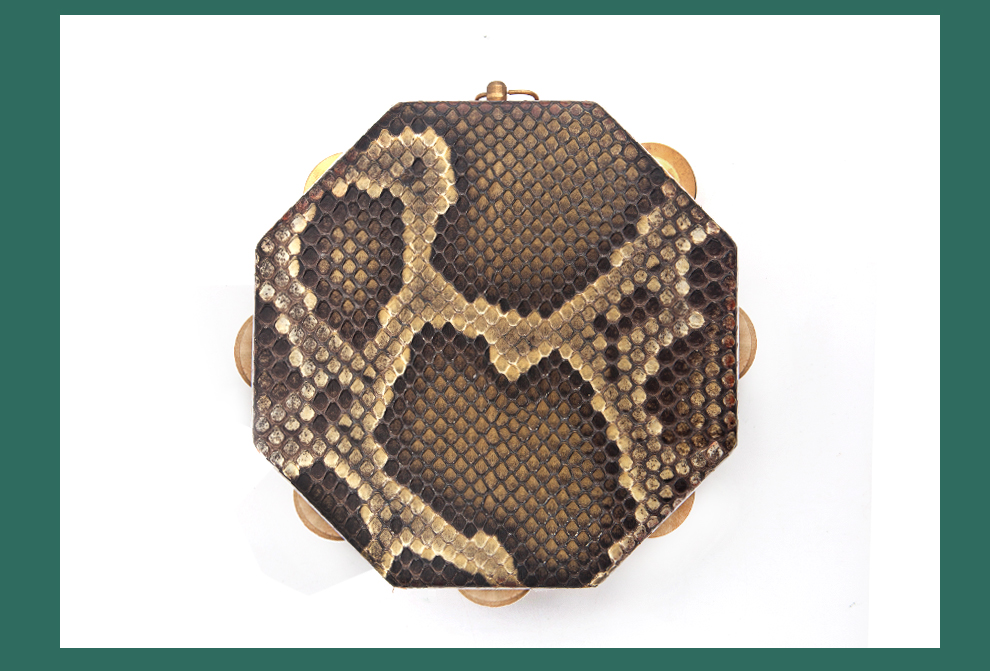 满族 单鼓 民间 曲艺 说唱 酸枝木 八角手鼓 手铃鼓 打击乐器