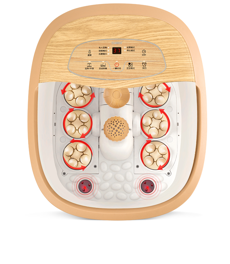 凯伦诗(cloris)足浴器 凯伦诗cloris-f208 足浴盆 支持电动滚轮 恒温