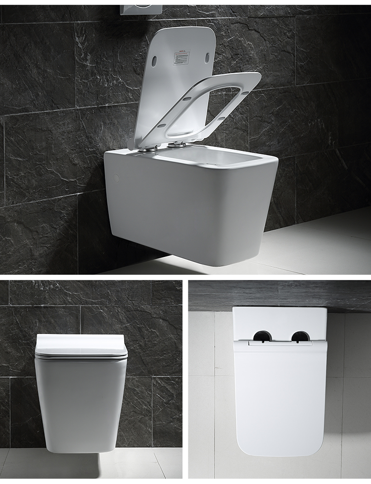 入墙式挂壁壁挂式马桶挂墙式座便隐藏水箱悬挂式挂便器墙排坐便器d款