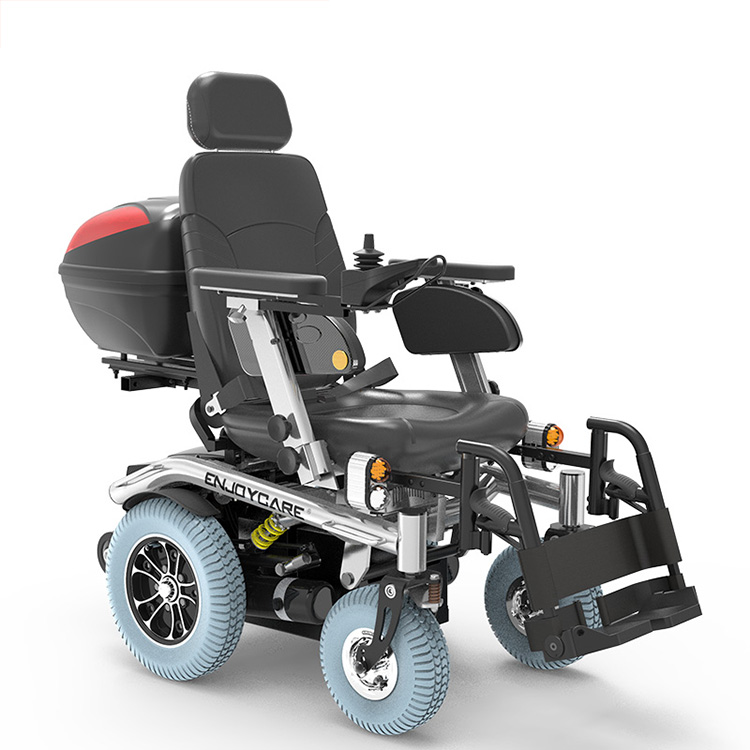 伊凯越野型电动轮椅智能全自动残疾人户外室外老年人四轮代步车旅版