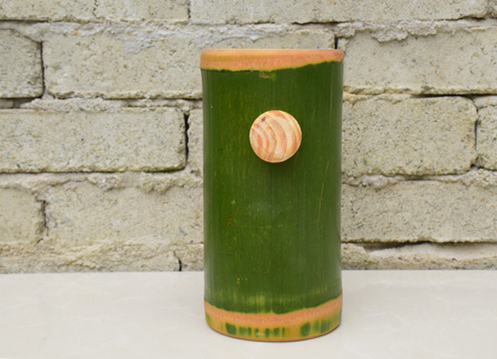 竹筒存钱罐竹子储蓄罐成人儿童防摔存钱罐创意个性超大号钱罐