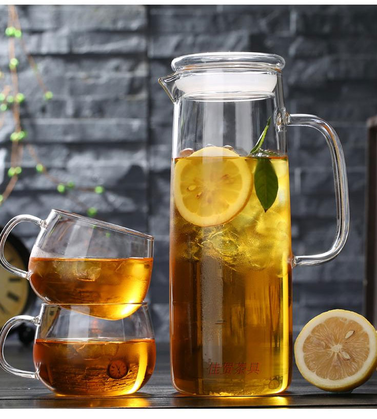 耐热高温玻璃冷水壶晾凉开水杯大容量扎