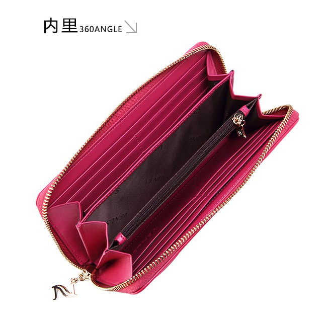 维纳斯(venus)女士钱包/卡包v00034 venus维纳斯 2016新款长款格型车