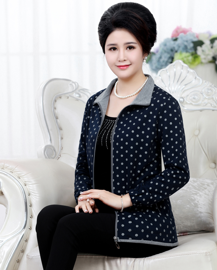 902新款【天天特价】大码妈妈装春装外套中老年女装上衣中年女装春秋