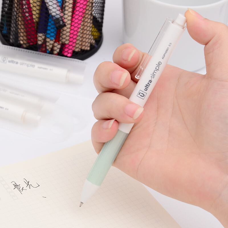 晨光优品陶瓷球中性笔agph3801黑色