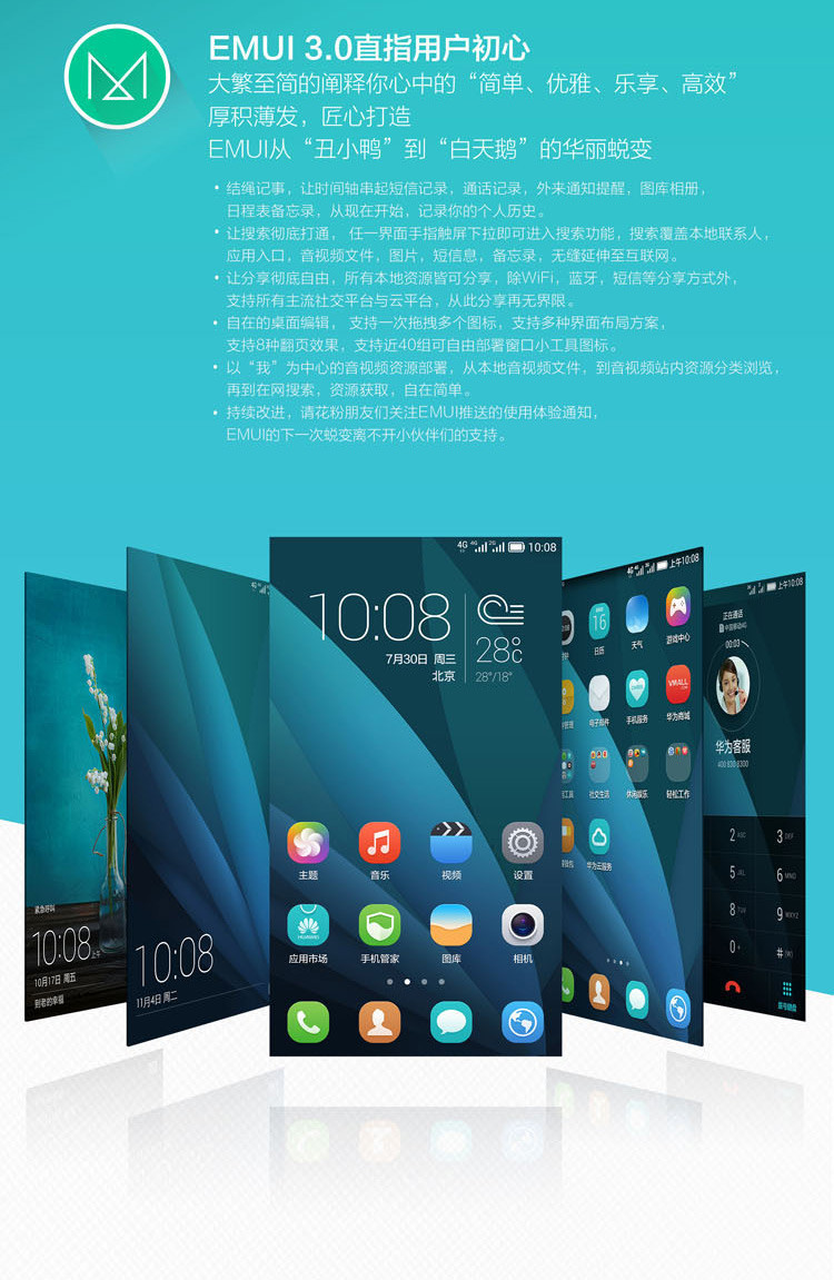 华为荣耀畅玩4xche2tl001gbram白移动4g