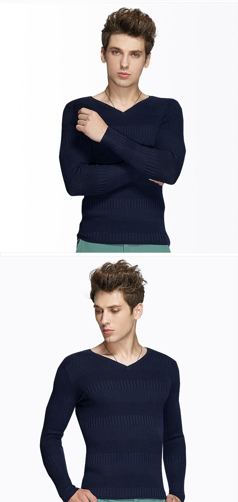 狄拉达毛衣700003 宝蓝色 xl