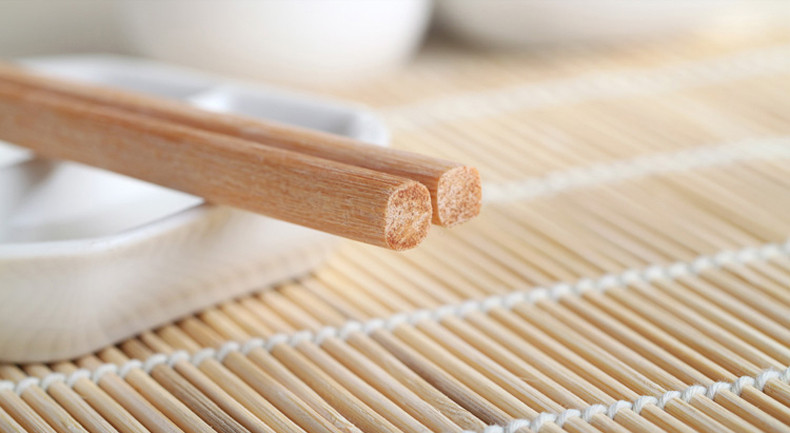 lofali爱尚活正品无漆无油厨房餐饮用具餐具芸香木筷子原木天然